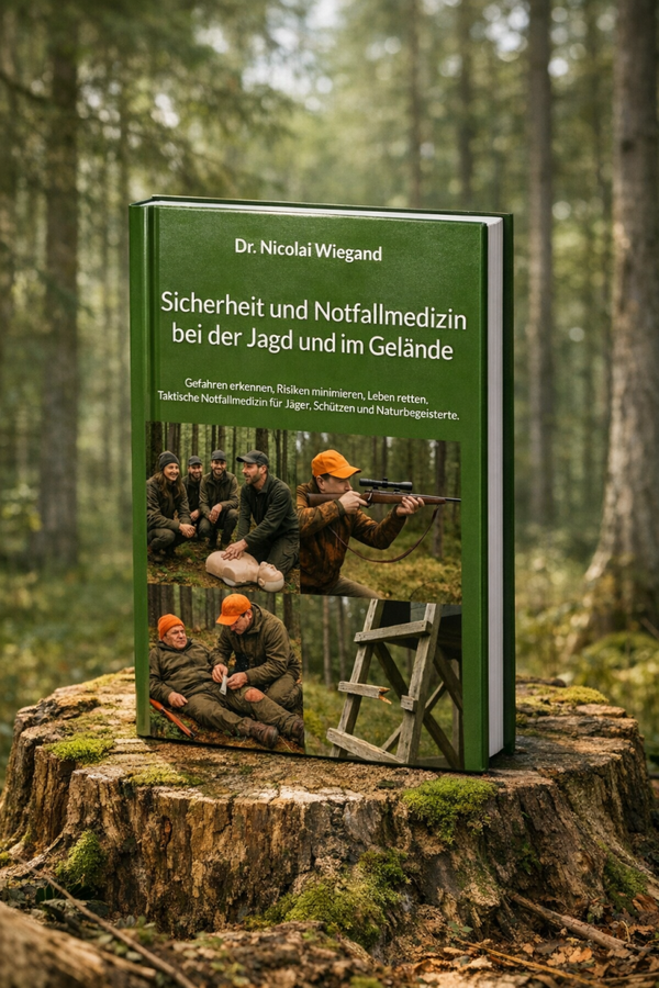 Buch "Sicherheit und Notfallmedizin bei der Jagd und im Gelände"
