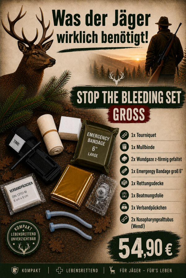 StopTheBleedingSet Jäger Groß