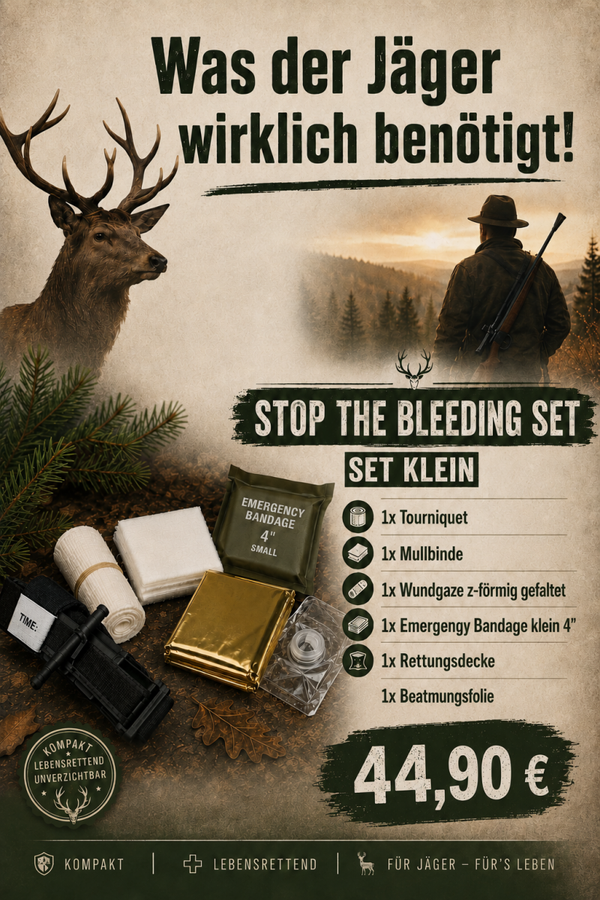 StopTheBleedingSet Jäger Klein