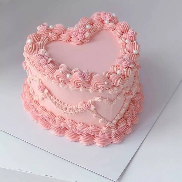 Heart shaped cakes