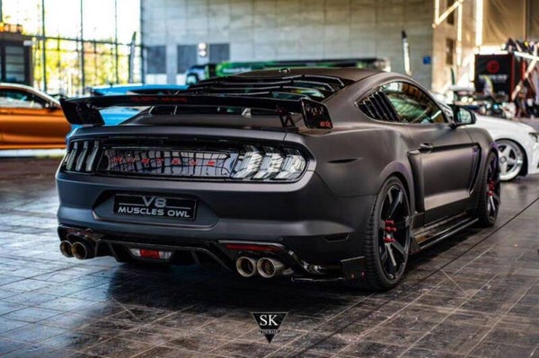 Shelby GT500 Big Rear Spoiler - Gloss Black (MUSTANG 15-23 Fastback)