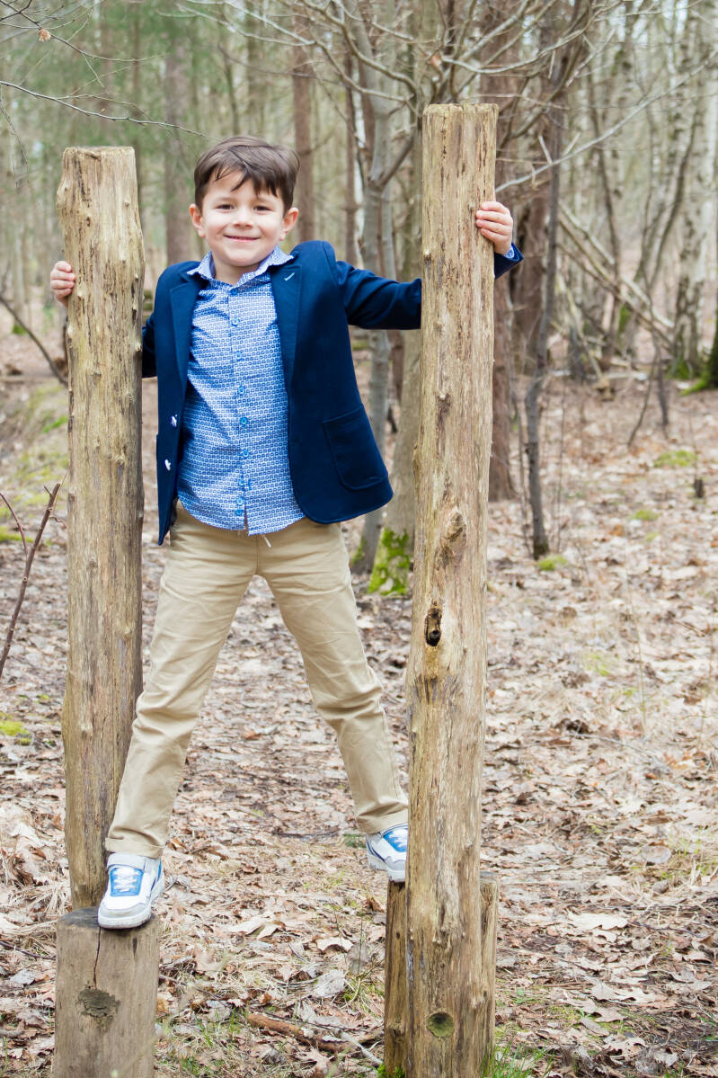 communie fotoreportage tussen hout en bos in Geel