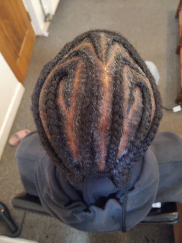 Male cornrows