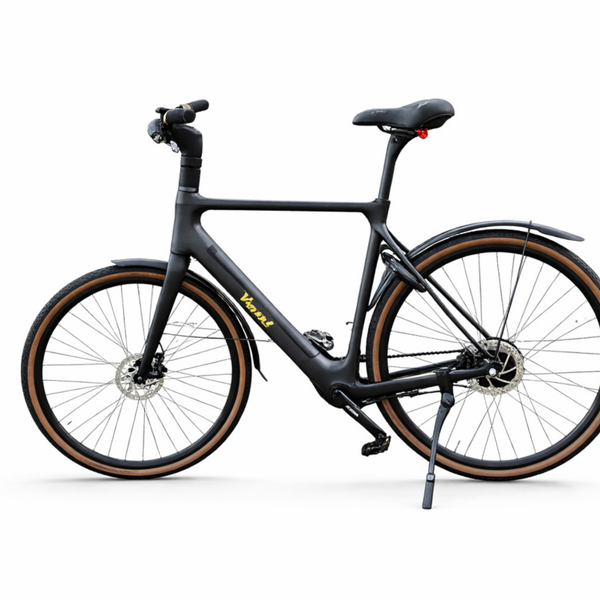 Vaart Carbon E-Bike Second one Automatische versnellingen kleuren carbon Black