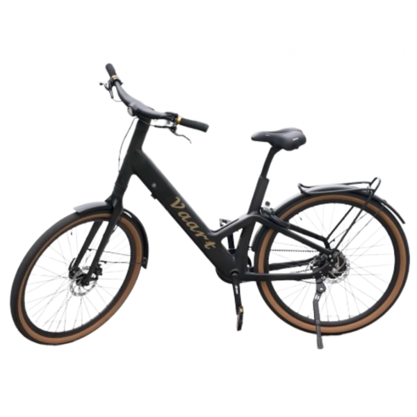 Vaart Carbon first One E-Bike Automatische versnellingen kleuren carbon Black of Pear White