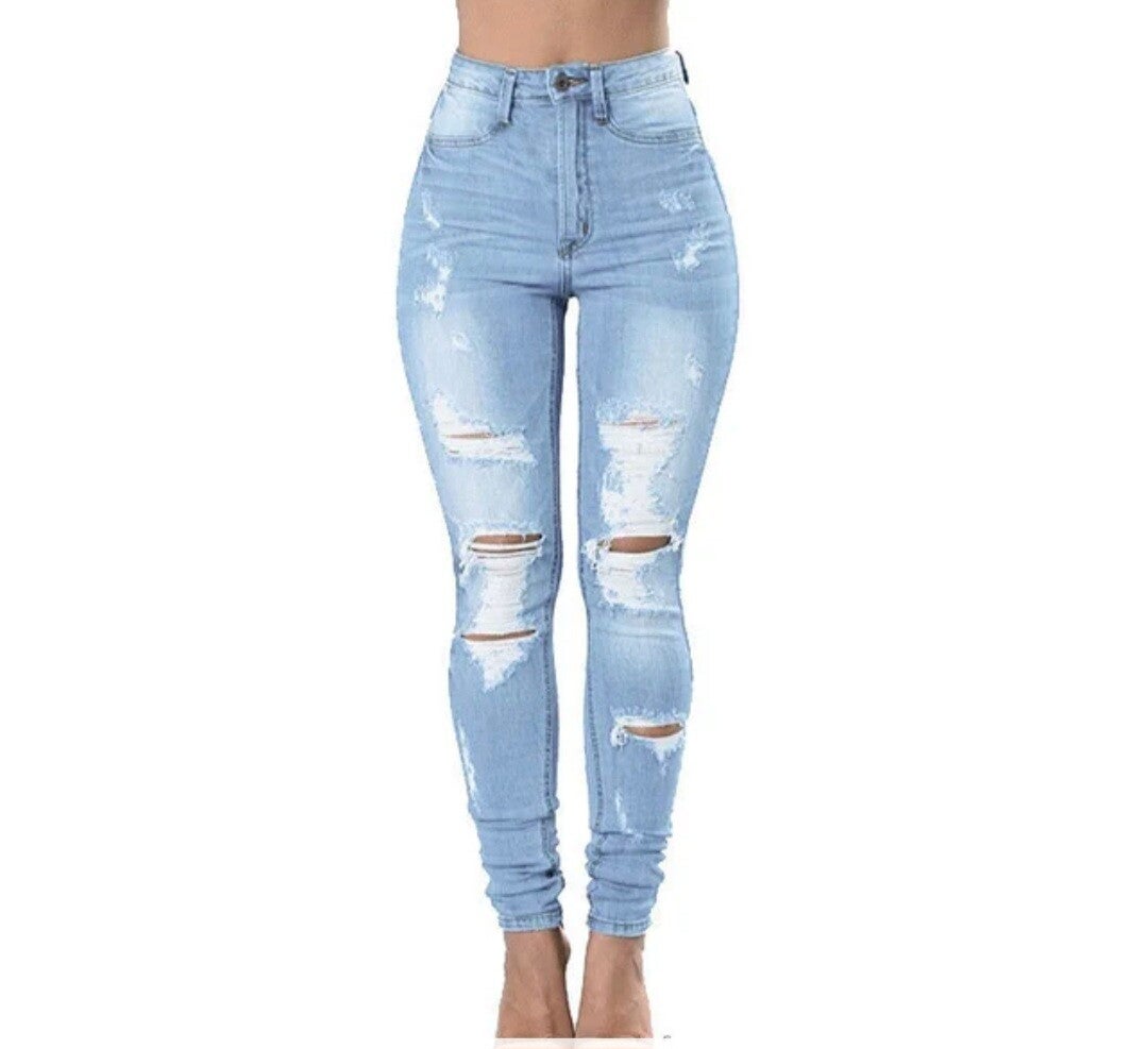 Light blue jeans