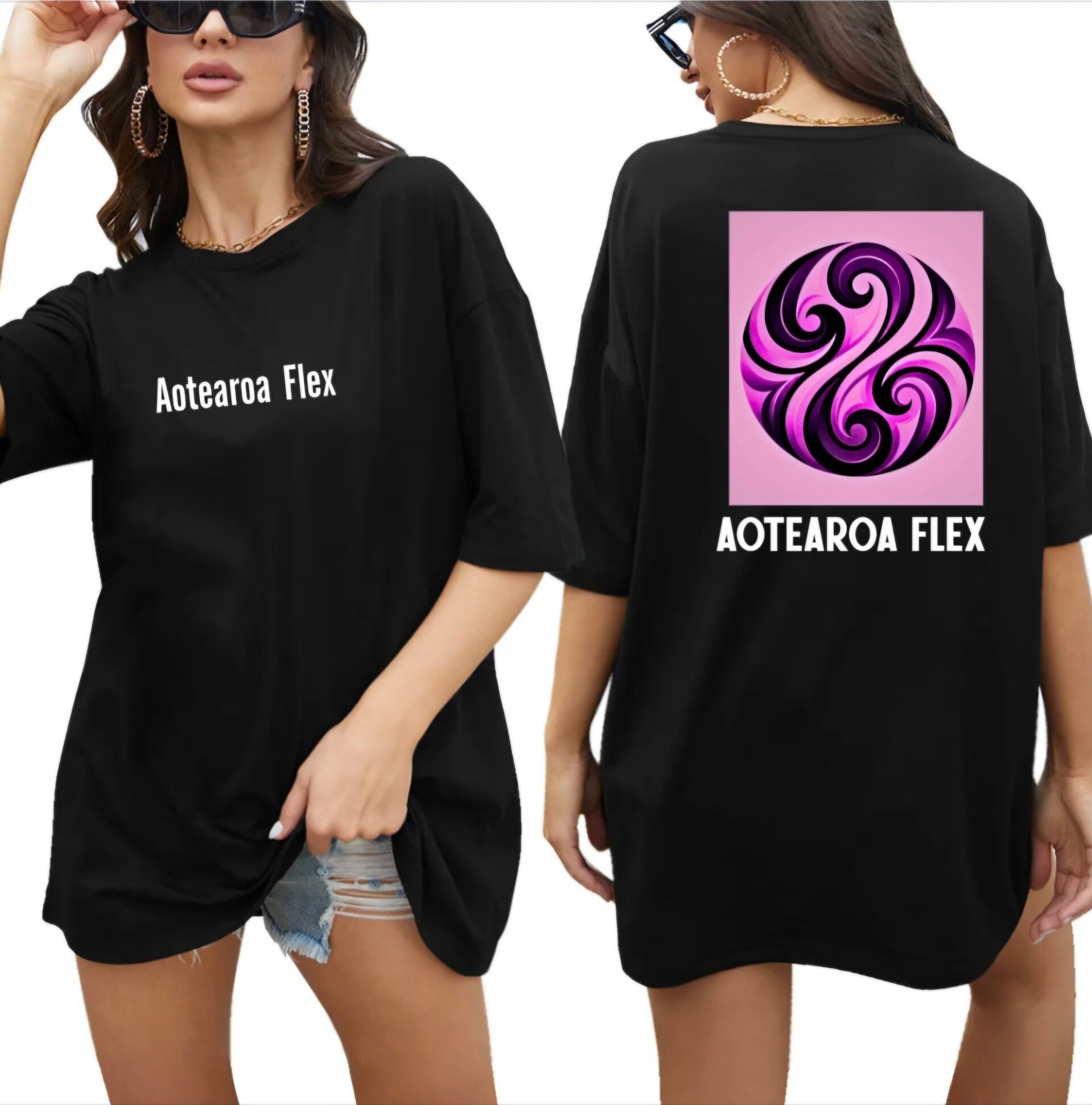 Black Oversized Tshirt