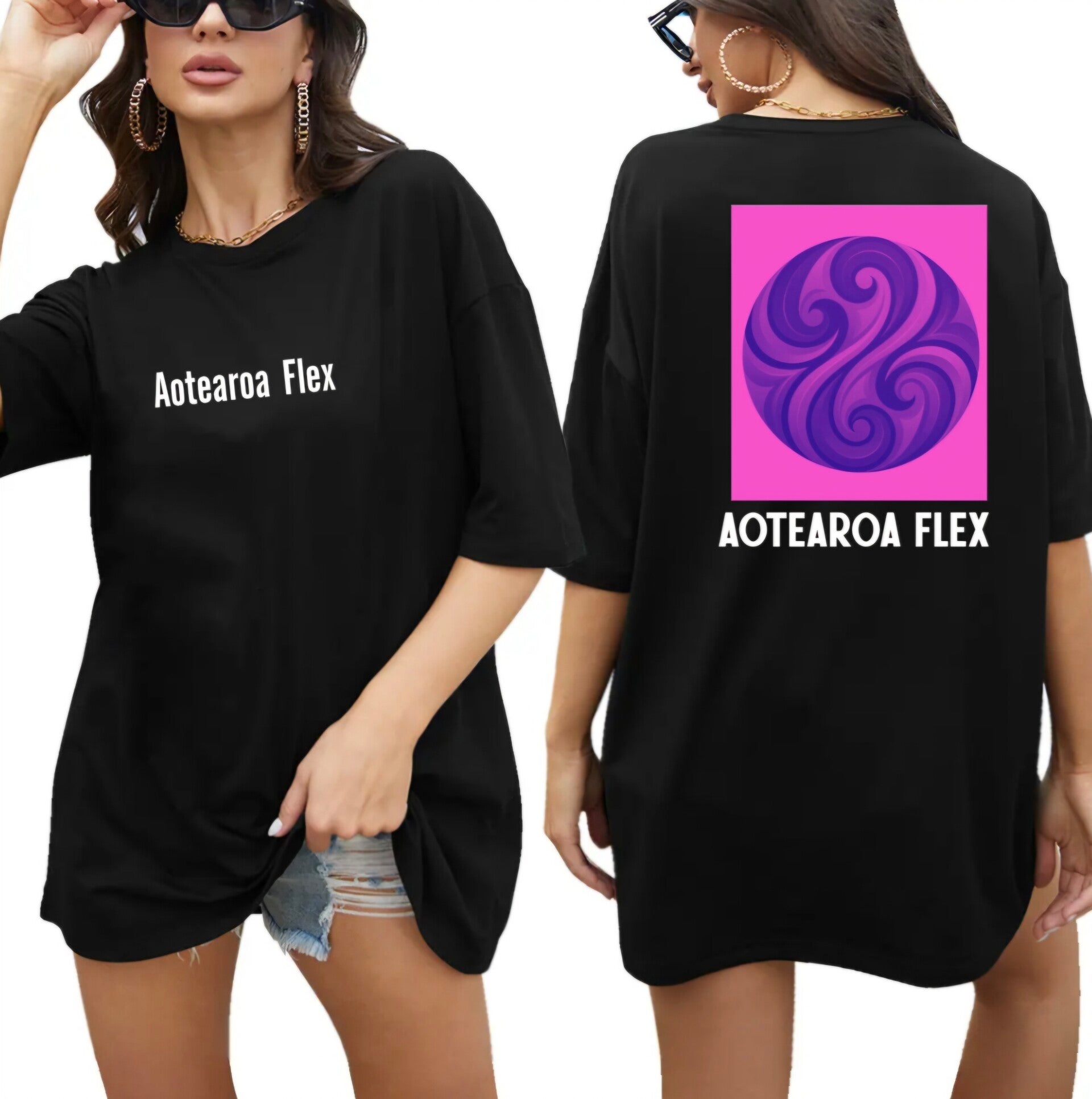 Black Oversized Tshirt
