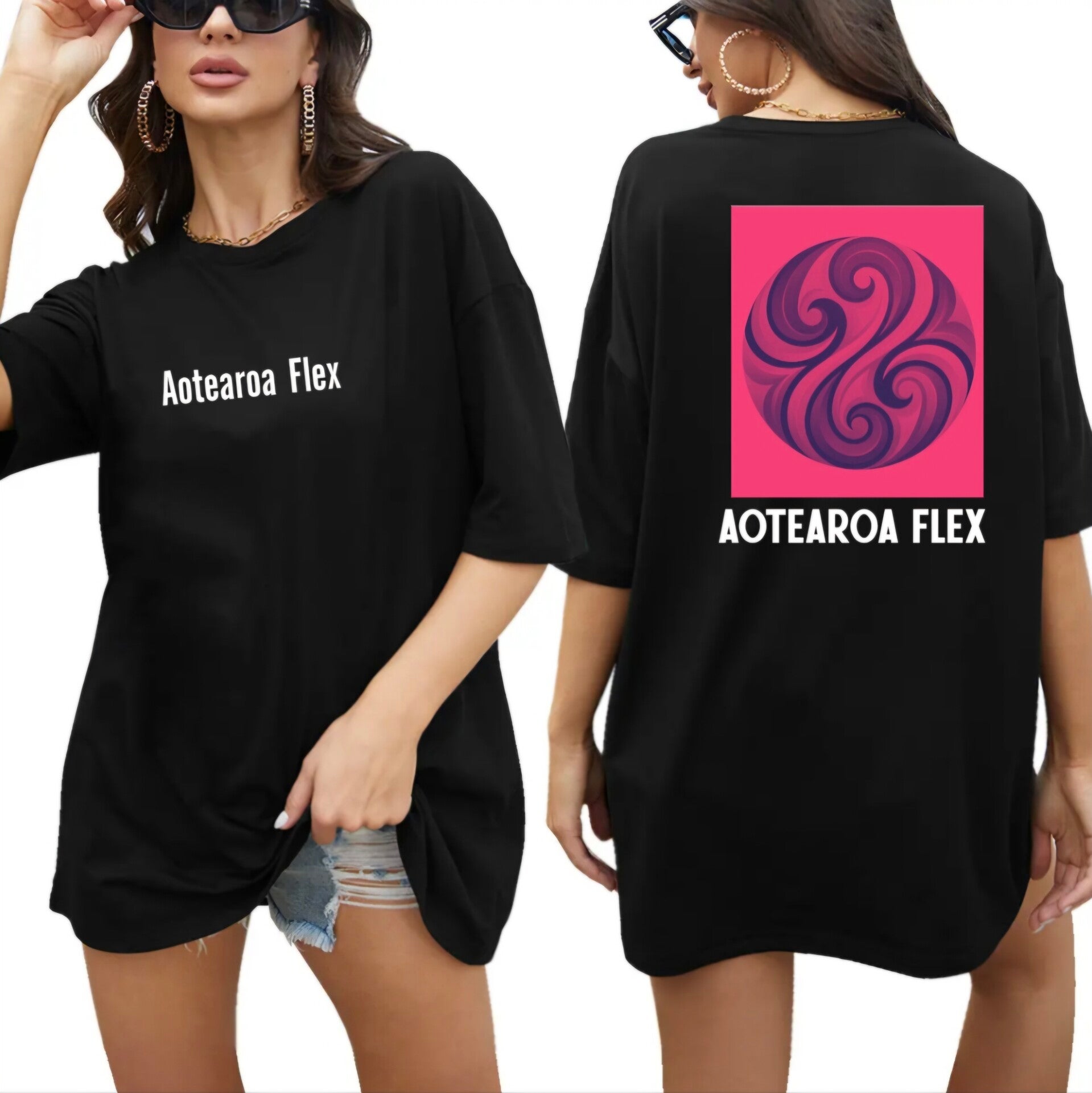Black Oversized Tshirt