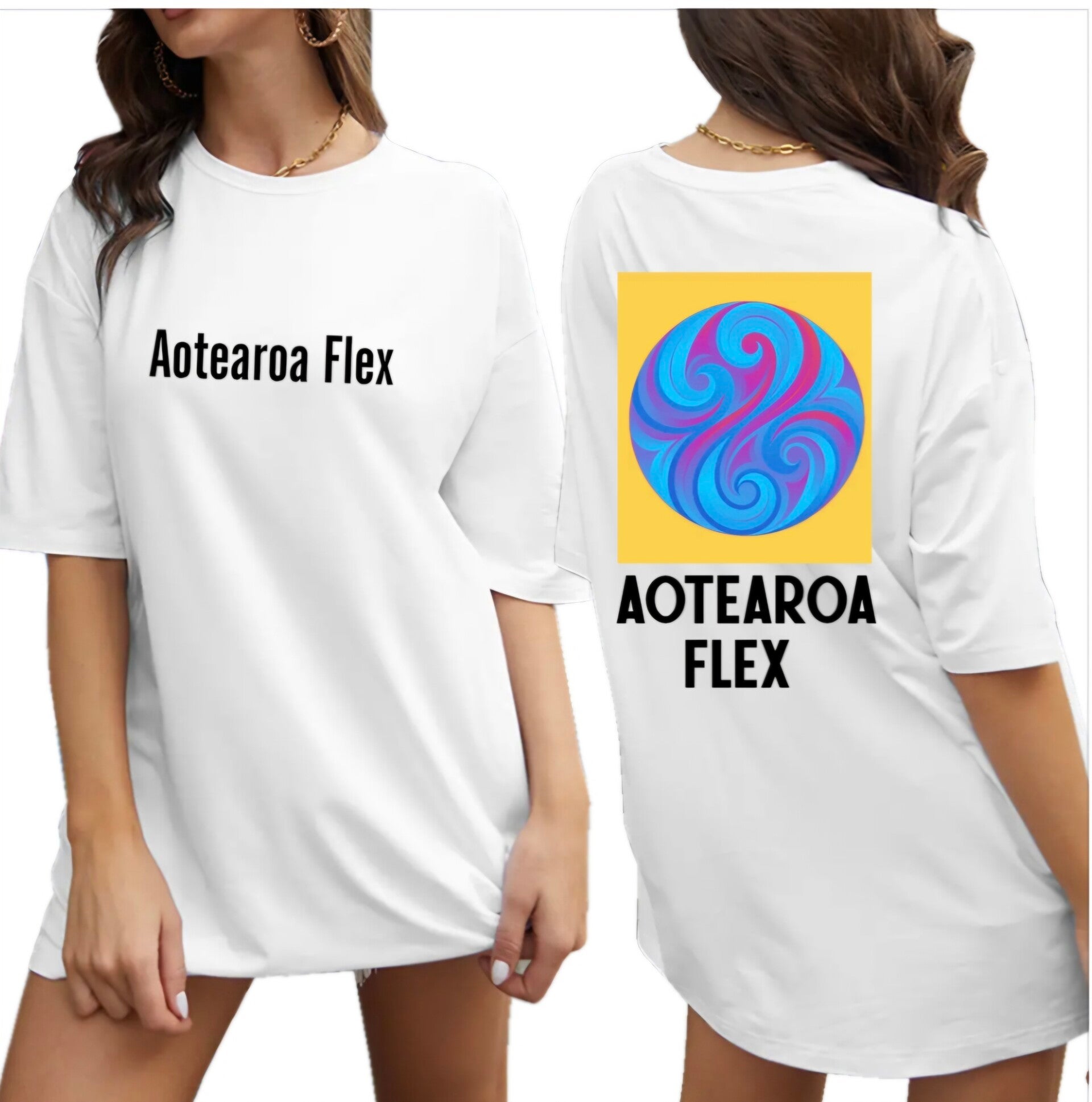 White Oversized Tshirt