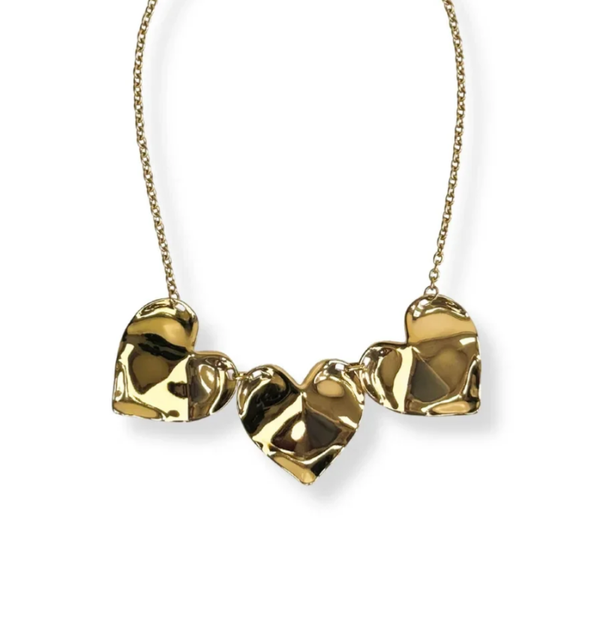 Tripple love large statement ketting