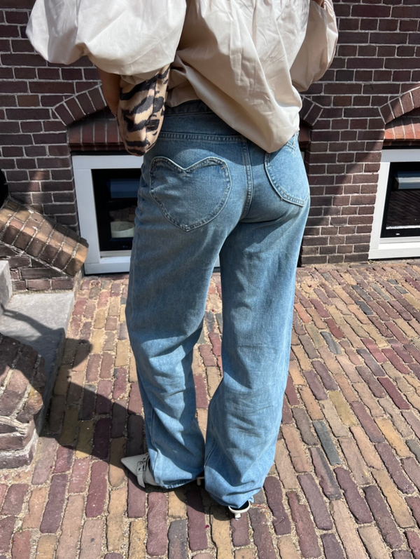 Reeze heart jeans