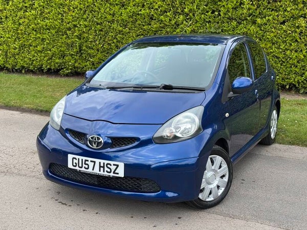 Automatic Toyota Aygo Blue 1.0 Petrol