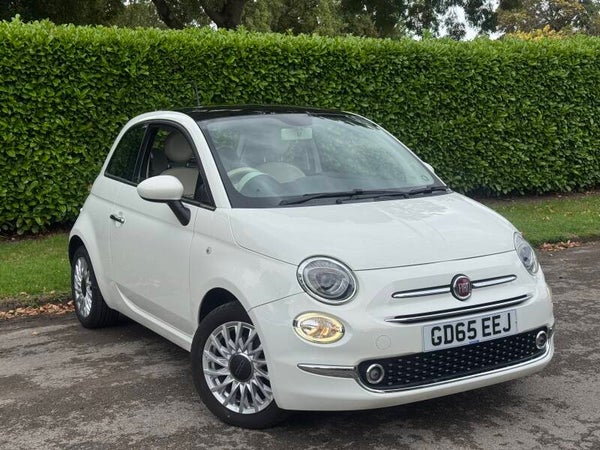 Automatic Fiat 500 Lounge 1.2 Petrol 2015