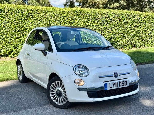 Automatic Fiat 500 Lounge 1.2 Petrol 68K Miles