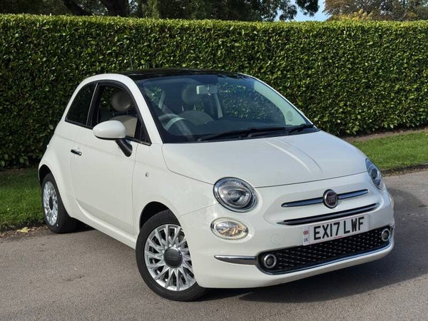 Automatic Fiat 500 Lounge 1.2 Petrol 2017