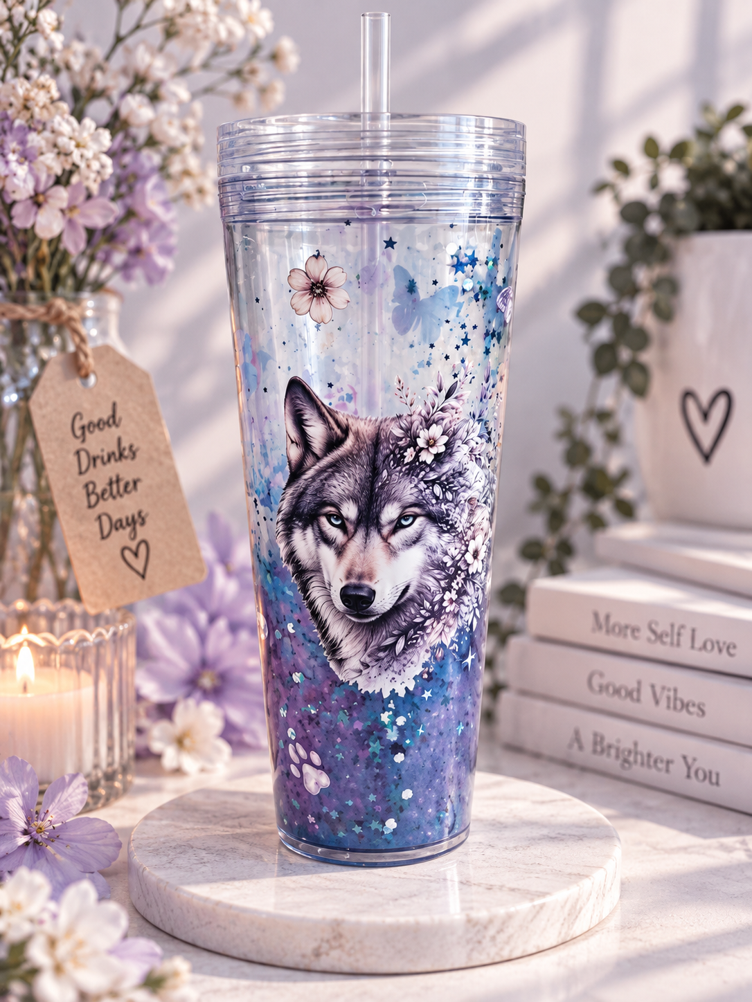 Mystic Wolf – Blue & Purple Edition