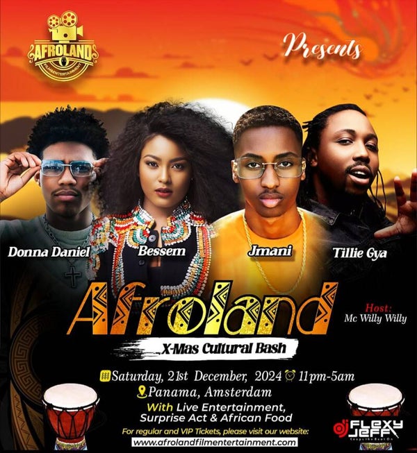 VIP for 4 - Afroland X-MAS (Cultural) Bash