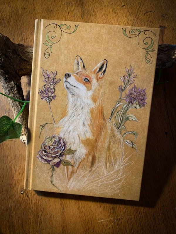 Carnet * renard printemps
