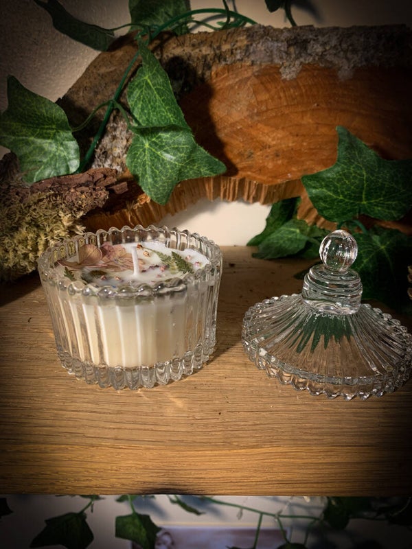 Bougie * ballade en forêt