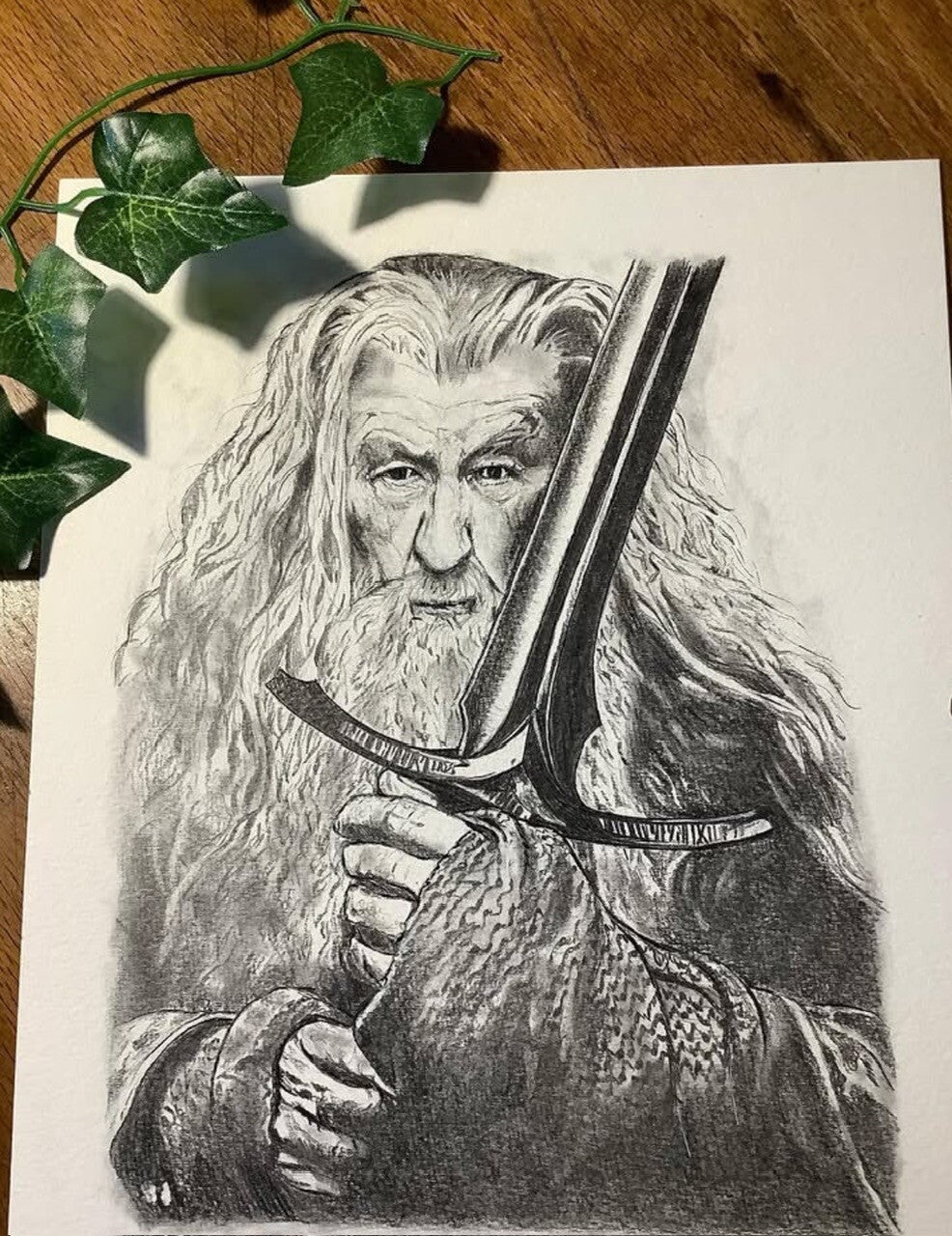 Illustration originale * Gandalf