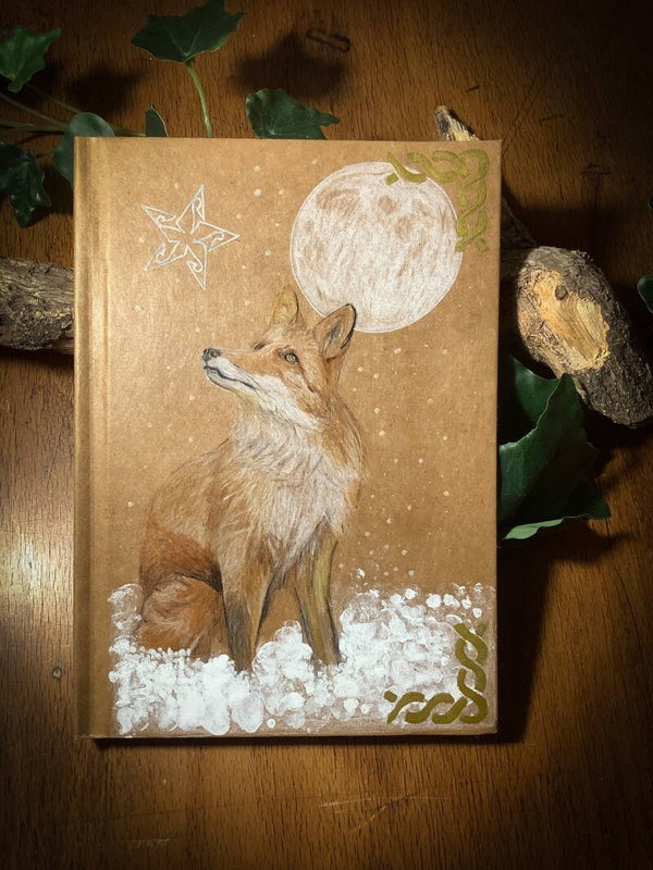 Carnet * renard en hiver