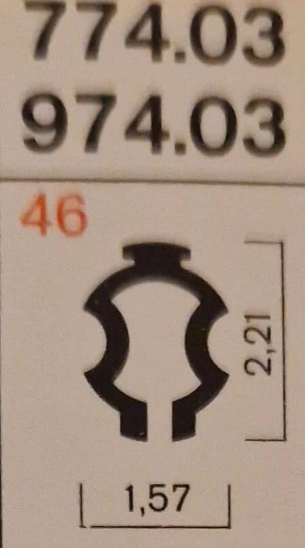 Incabloc Spring 774.03 = 974.03