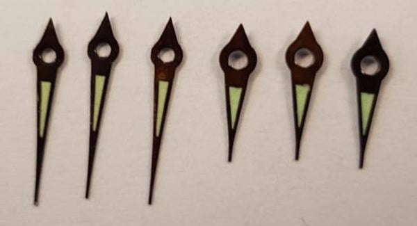 Luminous Dauphine Blue (Single)  Watch hands