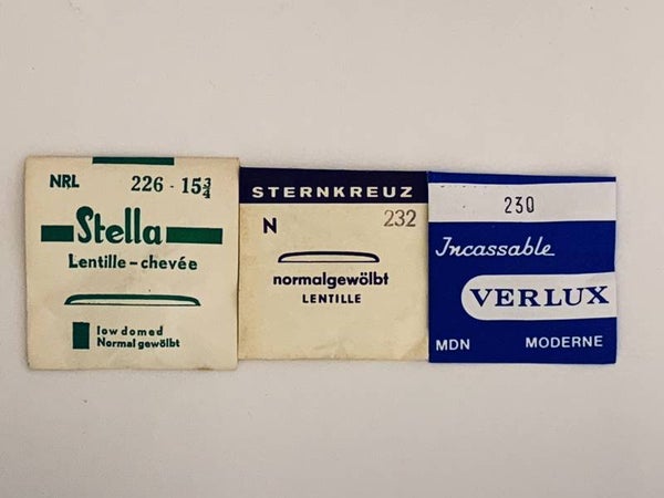 Low Domed Acrylic glass 402-496 N, NRL, MDN