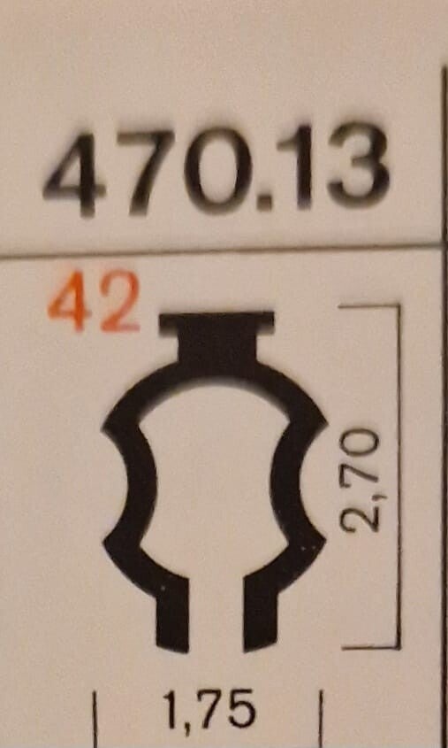 Incabloc Spring 470.13 SparePartsWatches