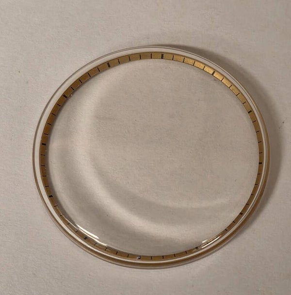 Gold color Indication Ringed Acrylic glass