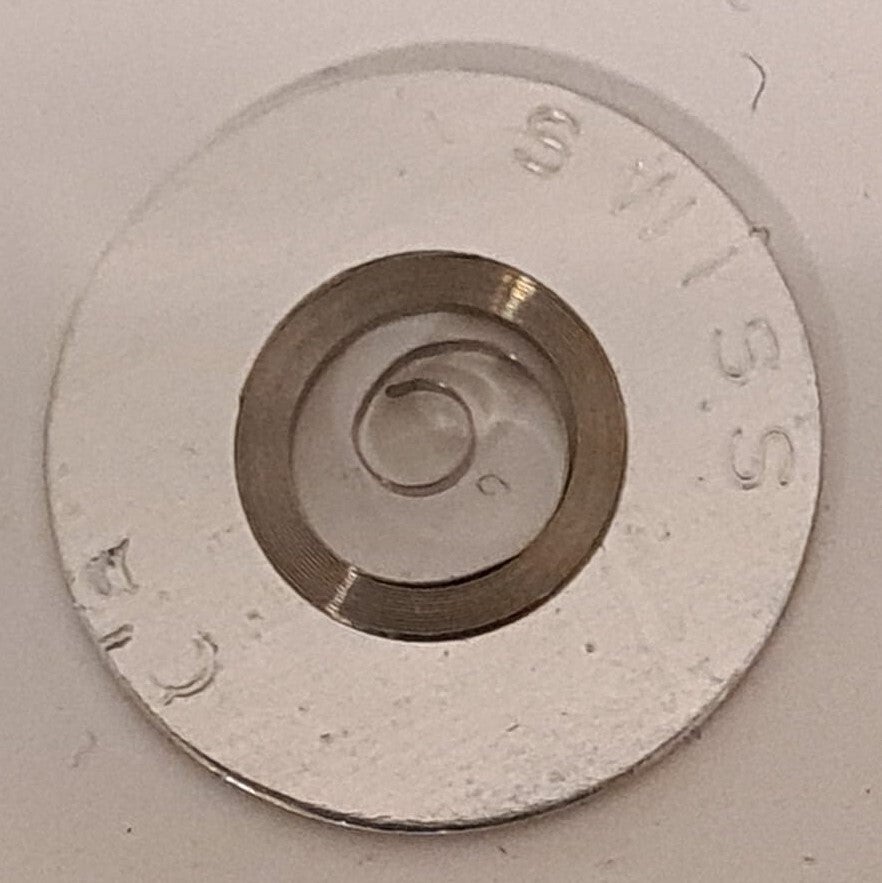 Mainspring non automatic 1,50 mm x 0,12 mm x Ø 9,5 mm by size for: AS 1430, AS 1431, AS 1441, AS 1442, Buren 14, Felsa 100, Felsa 105, Felsa 110, Felsa 111, Junghans 84, Junghans 93, Certina 101, Oris 259, Oris 260, Oris 262, Oris 263, Oris 290, Oris 389,