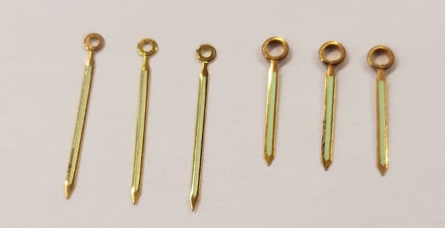 Luminous Baton GP (Single) Watch Hands