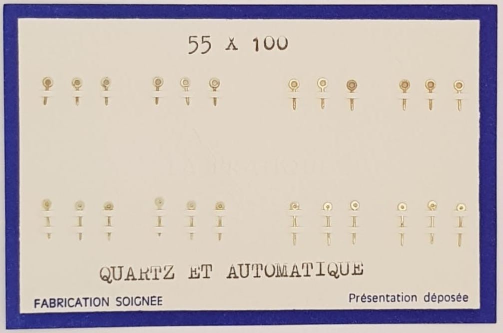 Baton GP (12 pairs)  Watch hands