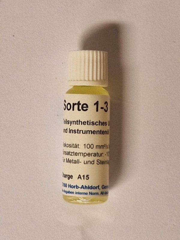 Horological Oil Class 1-3 (5 ml)