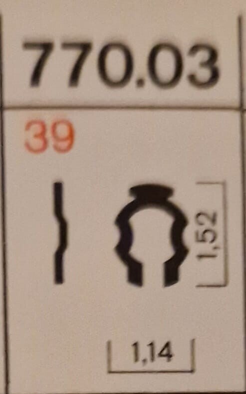 Incabloc Spring 770.03, Piaget 5N1, Piaget 5P1,