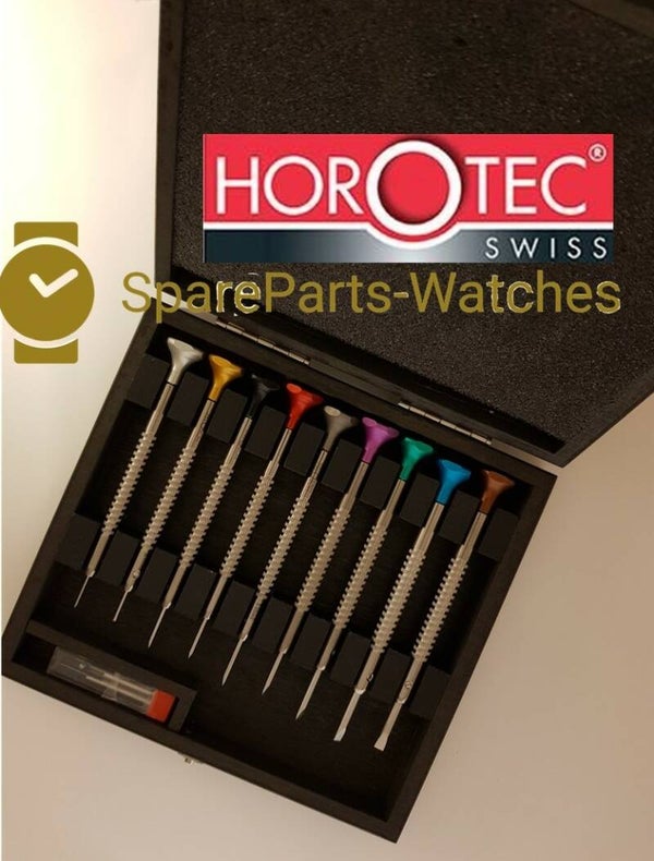 Screwdrivers set of 9, Horotec, MSA 01.218-A