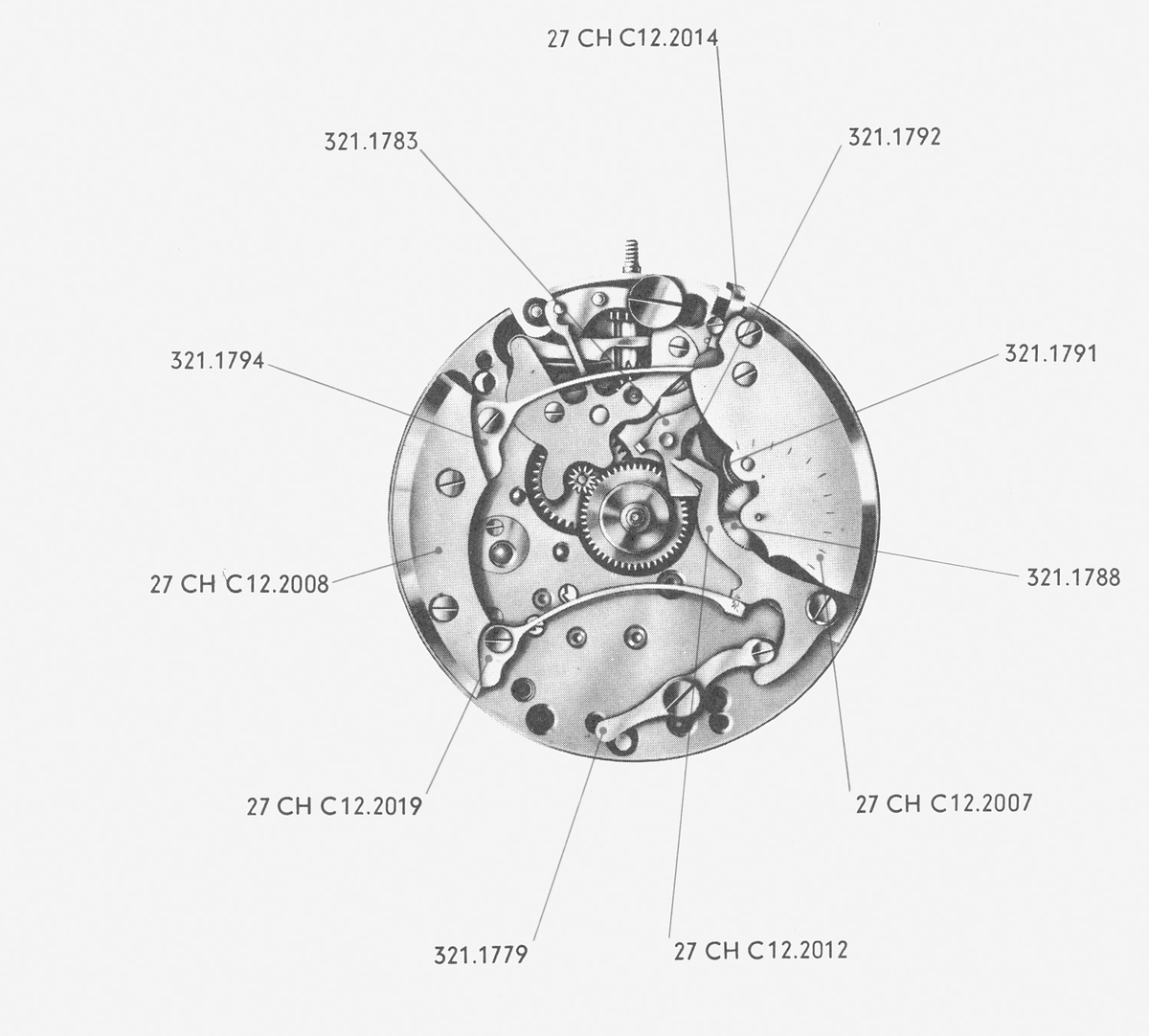 Omega 860 | SpareParts-Watches