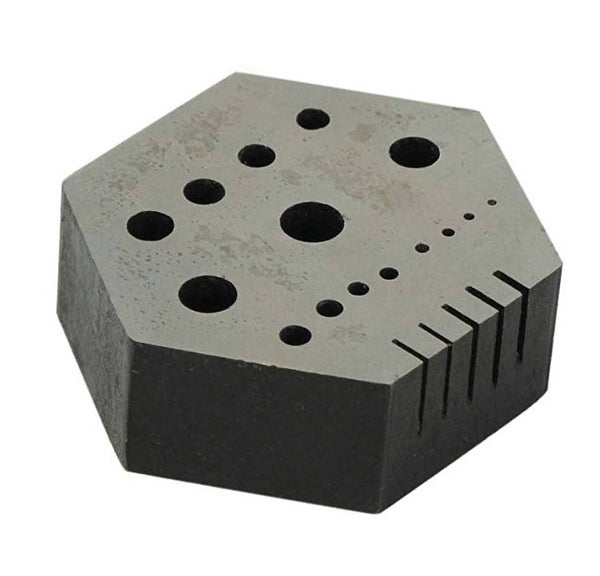 Staking & Riveting Block with 15 holes