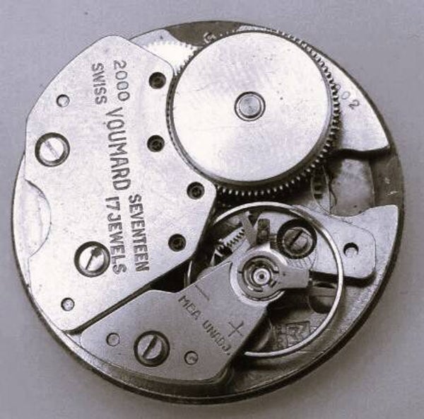 Voumard 2000 movement parts