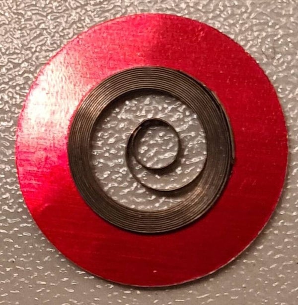 1,50 mm x 0,145 mm x 12 mm Non automatic Mainspring