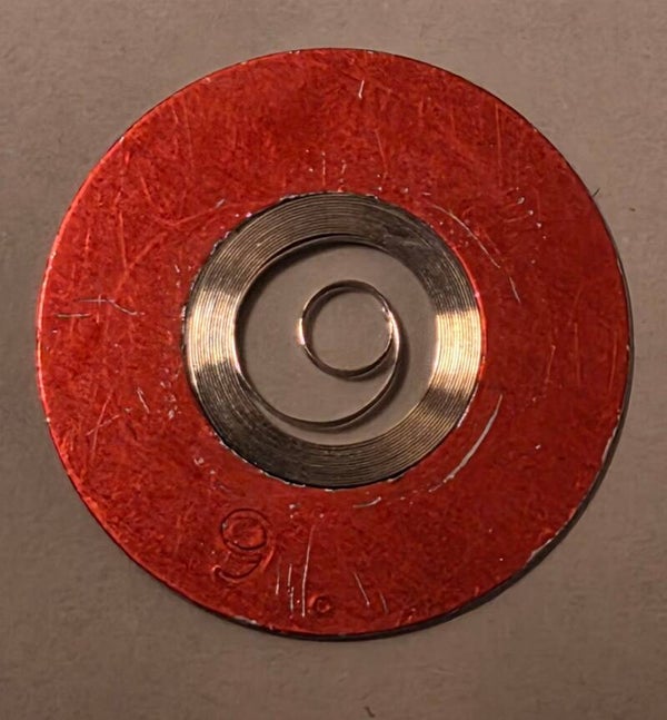 771 Mainspring 0,95mm x 0,09 mm x Ø 9 mm x 350 mm