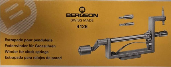 Bergeon 4126, Winder for Clock mainsprings.