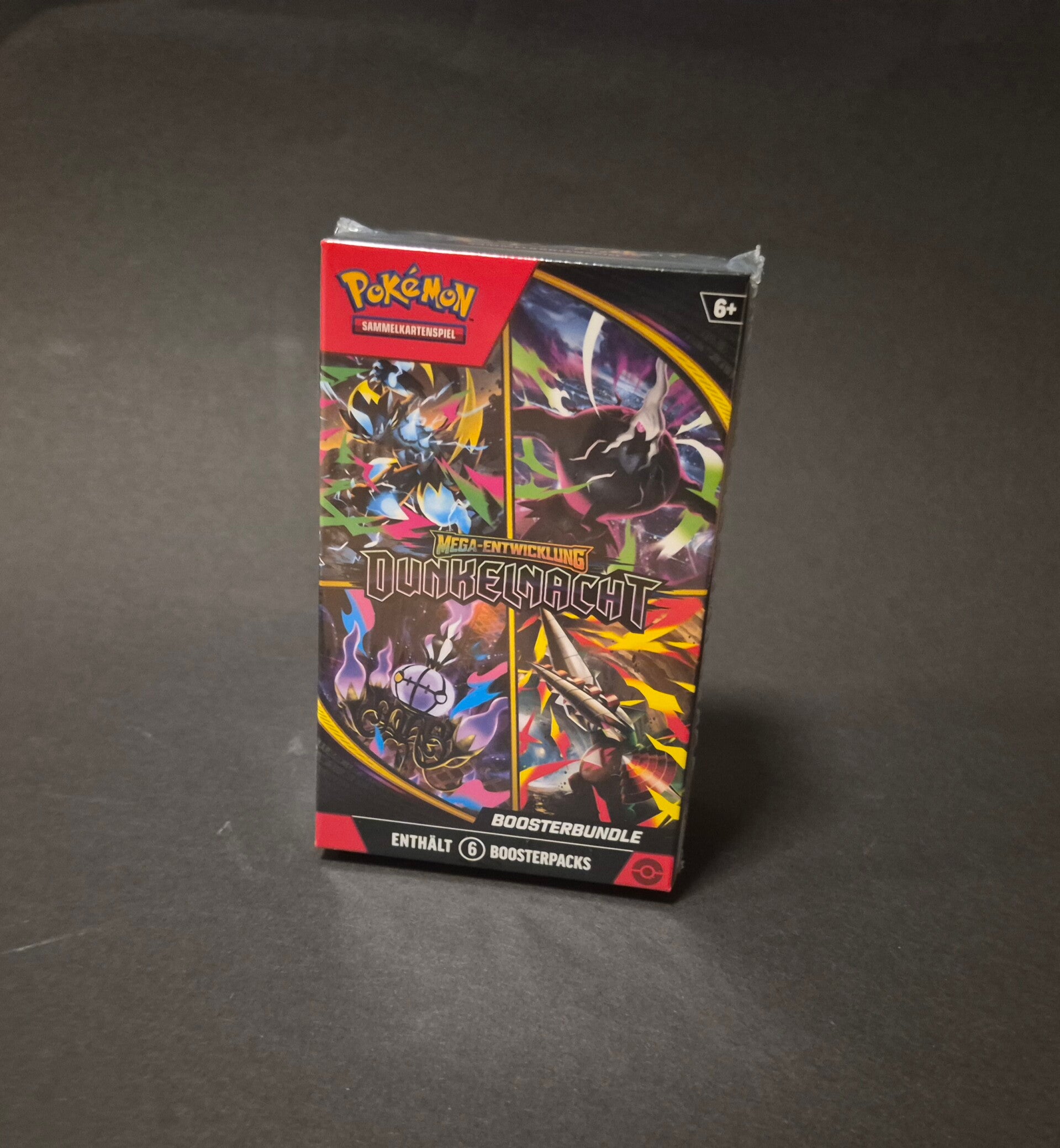 Pokémon-Sammelkartenspiel: Boosterbundle Mega-Entwicklung – Dunkelnacht