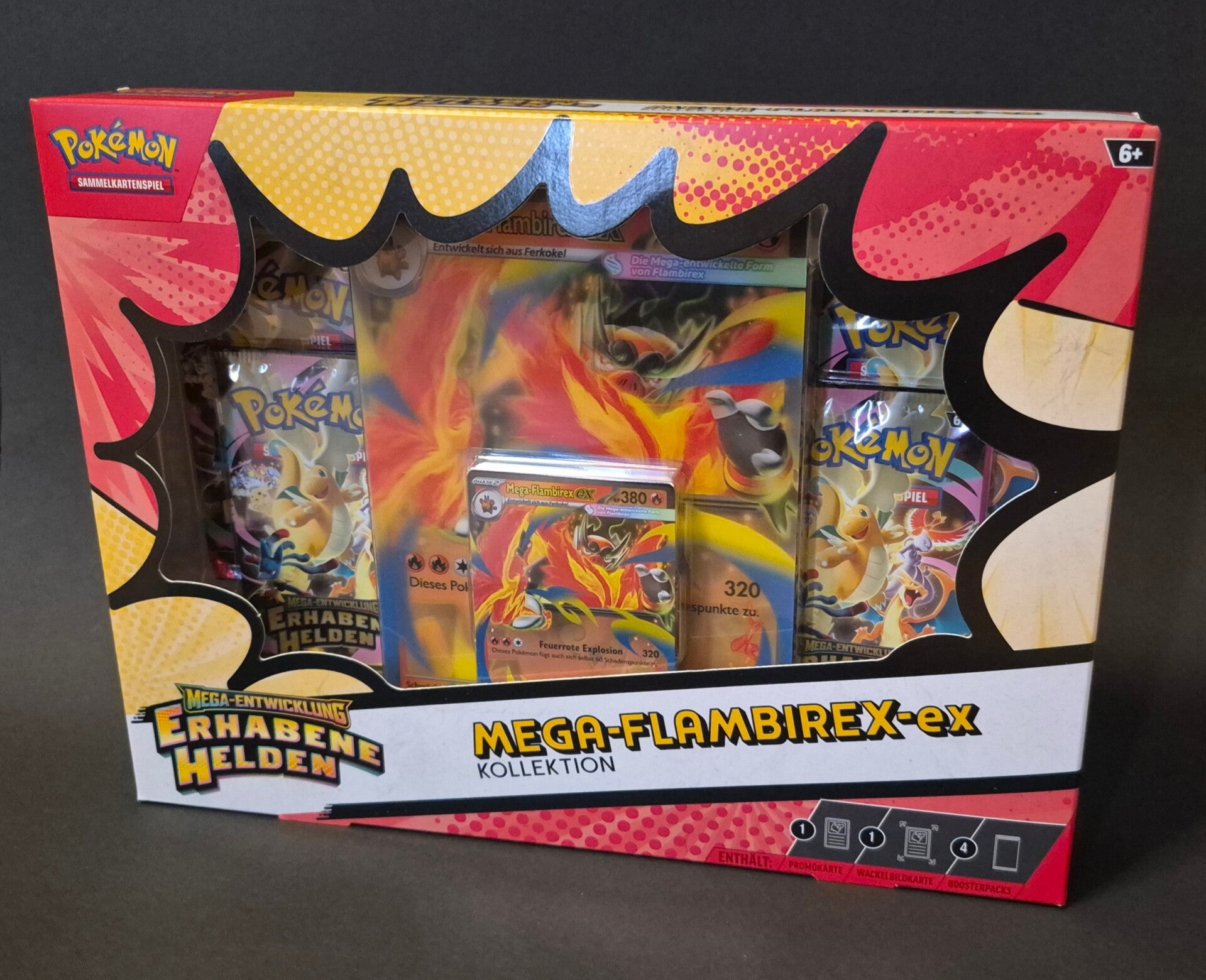 Pokémon ME02.5 ex Kollektion MEGA-FLAMBIREX-ex