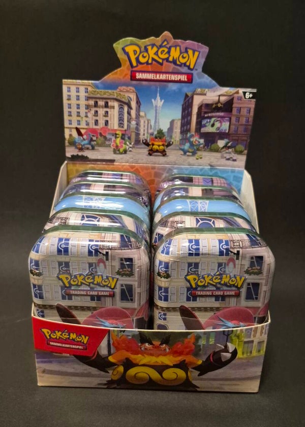 Pokémon Mini-Tin-Box – Mega-Entwicklung - Illumina-City