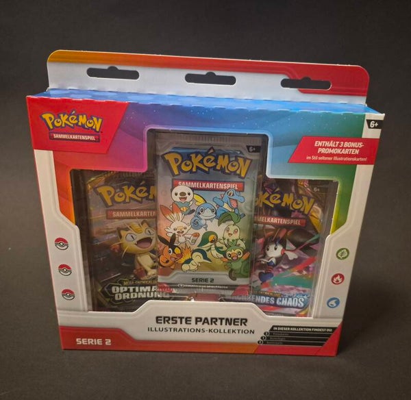 Pokémon Karten Illustrations-Kollektion Erste Partner Serie 2