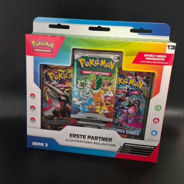 Pokémon Karten Illustrations-Kollektion Erste Partner Serie 3
