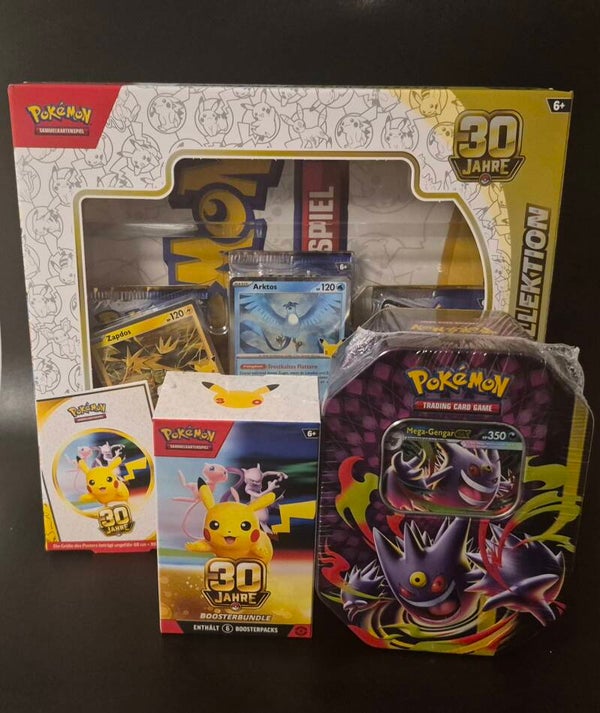 Poster  Kollektion, Boosterbundel und Mega Gengar Tin