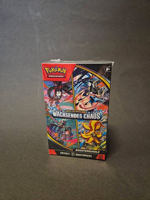 Pokémon-Karten Boosterbundle Mega-Entwicklung Wachsendes Chaos
